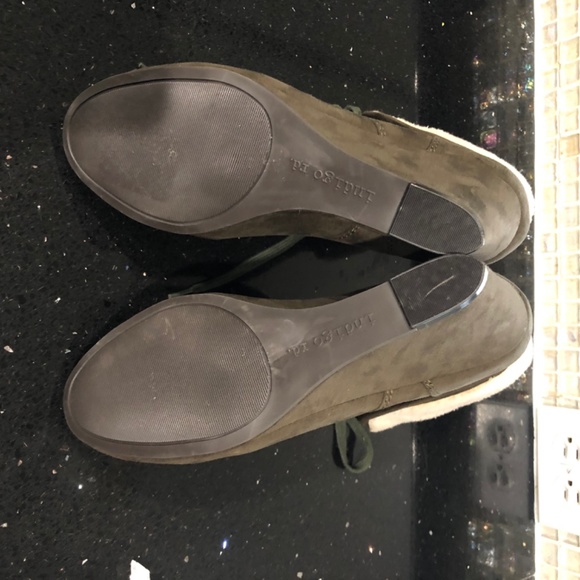 Olive Green Wedge Ankle Boot Women’s US Size 8 - Picture 4 of 11